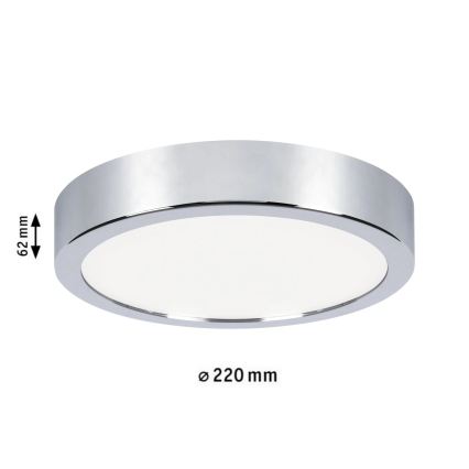 Paulmann 93018 - LED/13W IP44 prigušiva stropna svetiljka za kupatilo AVIAR 230V