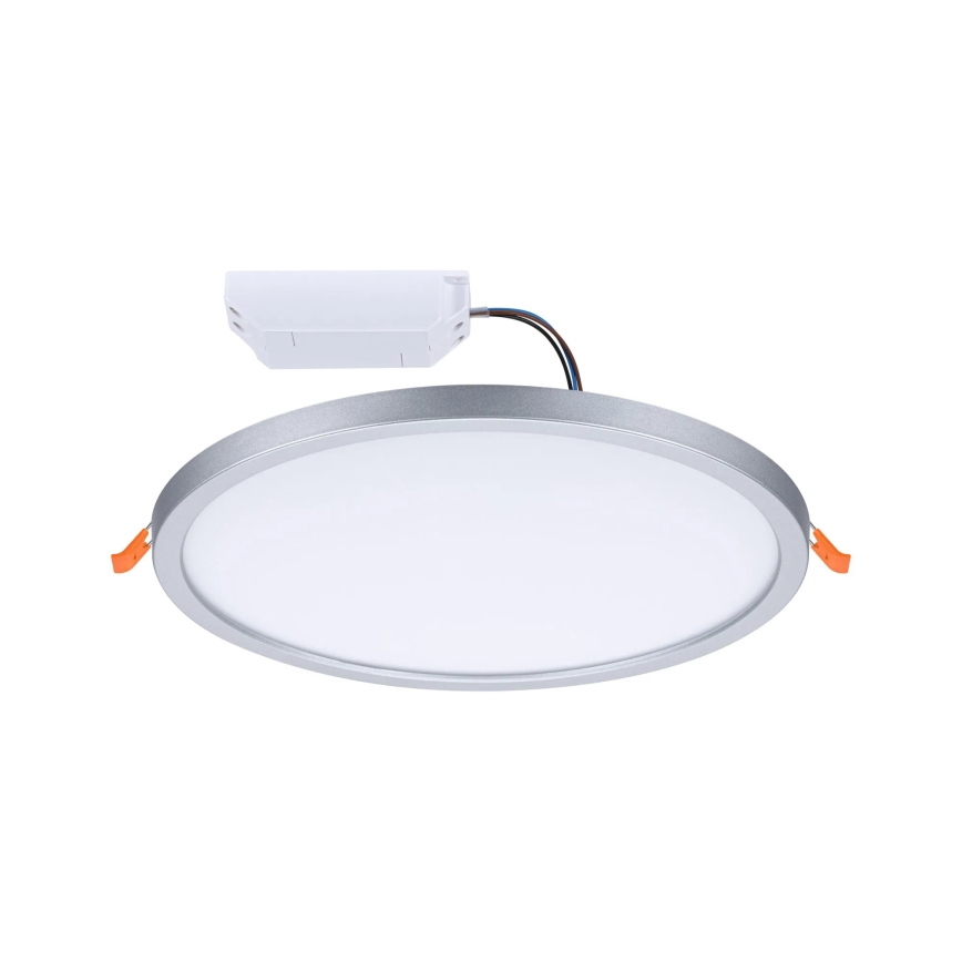 Paulmann 93046 - LED/16W IP44 prigušiva kupatilsko ugradno svetlo AREO 230V 3000-6500K fi 23 cm mat hrom