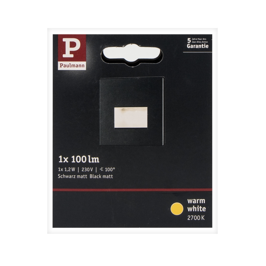Paulmann 93094 - LED/1,2W svetlo za stepenište EDGE 230V