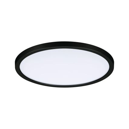 Paulmann 93102 - AREO LED ugradna kupatilska lampa 16W IP44, 230V, 2000/3000/4000K, Ø23 cm, crna
