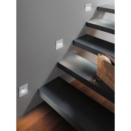 Paulmann 93133 - LED/1,2W stepenišno svetlo sa senzorom EDGE 230V belo
