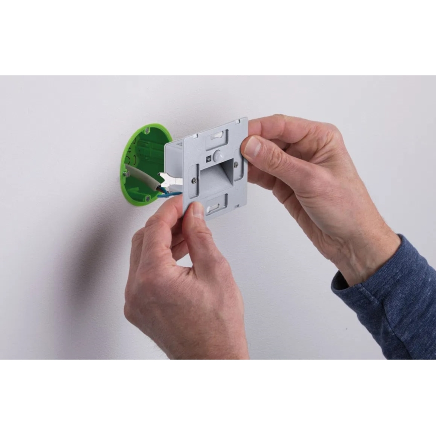 Paulmann 93134 - LED/1,2W stepenišno svetlo sa senzorom EDGE 230V mat hrom