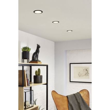 Paulmann 93408 - SET 3xLED/6,5W IP44 prigušiva kupatilska ugradna svetiljka COLE 230V