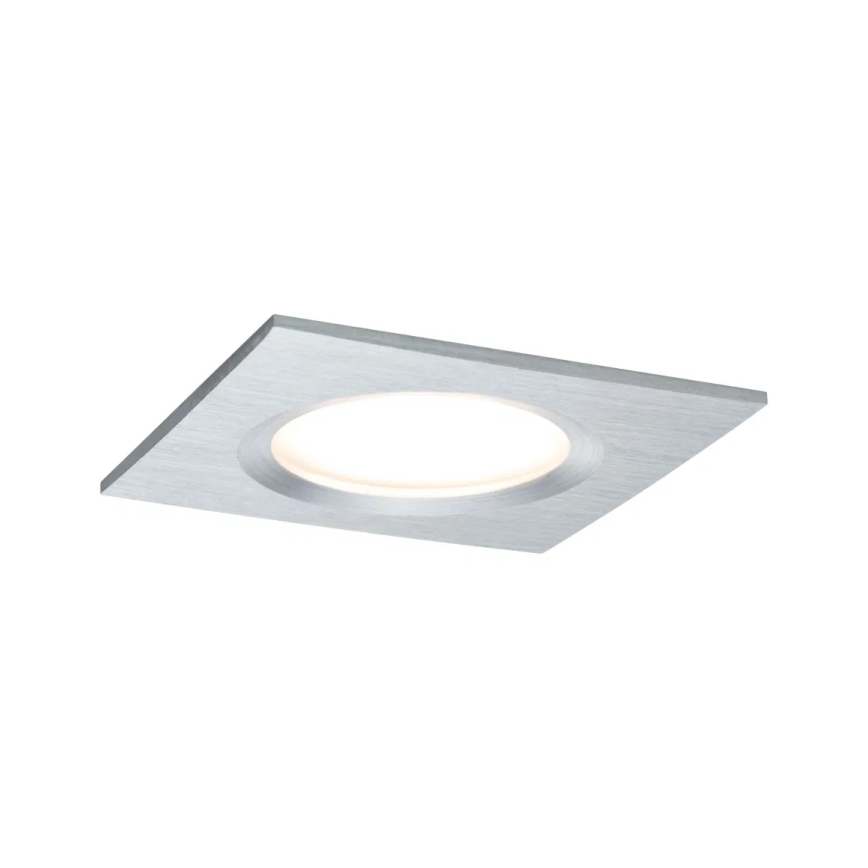 Paulmann 93895 - KOMPLET 3xLED/6W IP44 prigušiva ugradna stropna svetiljka za kupatilo NOVA 230V