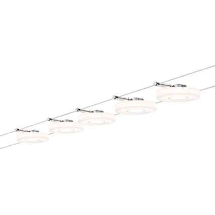 Paulmann 94109 - kompletan sistem sa sajlama MAC 230V, set 5xLED/4,3W, bela