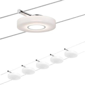 Paulmann 94109 - kompletan sistem sa sajlama MAC 230V, set 5xLED/4,3W, bela