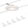 Paulmann 94109 - kompletan sistem sa sajlama MAC 230V, set 5xLED/4,3W, bela