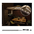 Paulmann 94208 - LED/1,8W Osvetljenje za suncobran PARASOL 5V/USB 1,6m