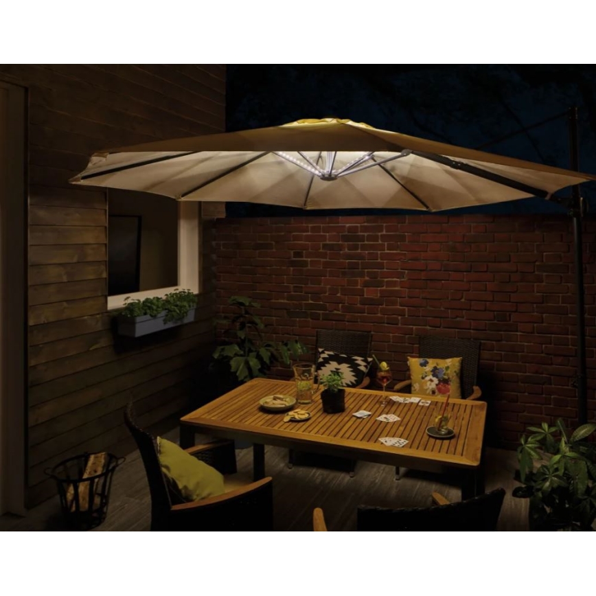 Paulmann 94208 - LED/1,8W Osvetljenje za suncobran PARASOL 5V/USB 1,6m