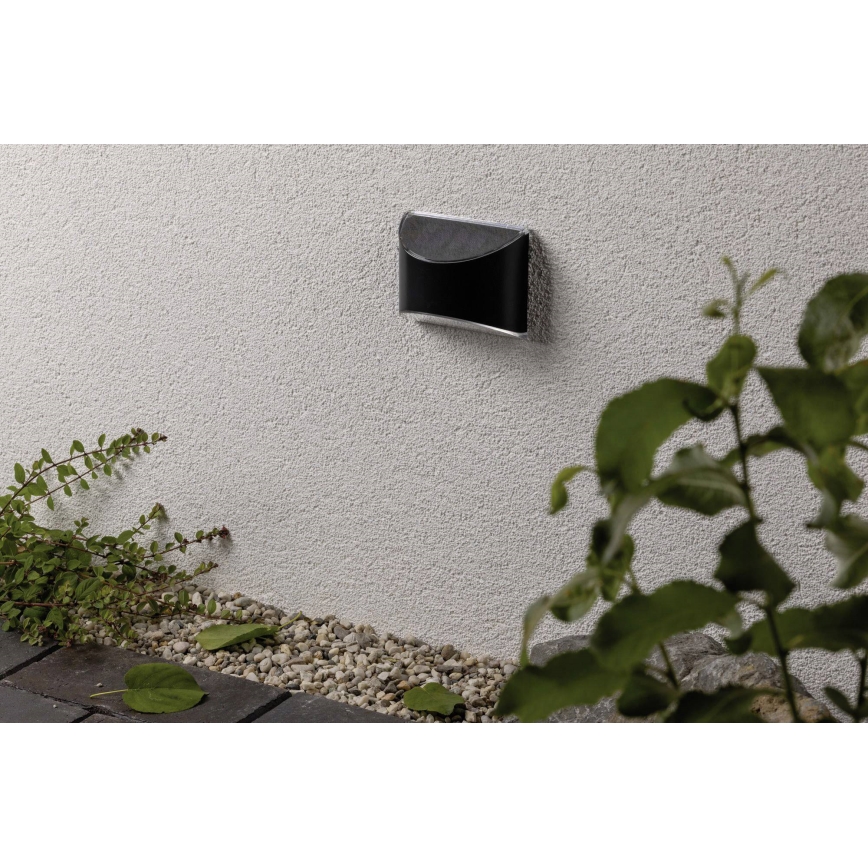 Paulmann 94233 - LED/0,05W IP44 Solarna zidna svetiljka ELLIOT 1,2V 400 mAh