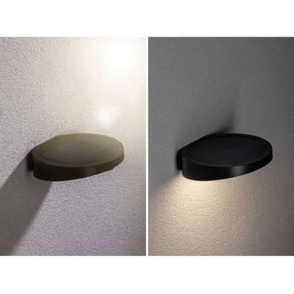 Paulmann 94246 - LED/1,2W IP44 Spoljno solarno svetlo sa senzorom RYSE 3,7V 1800 mAh