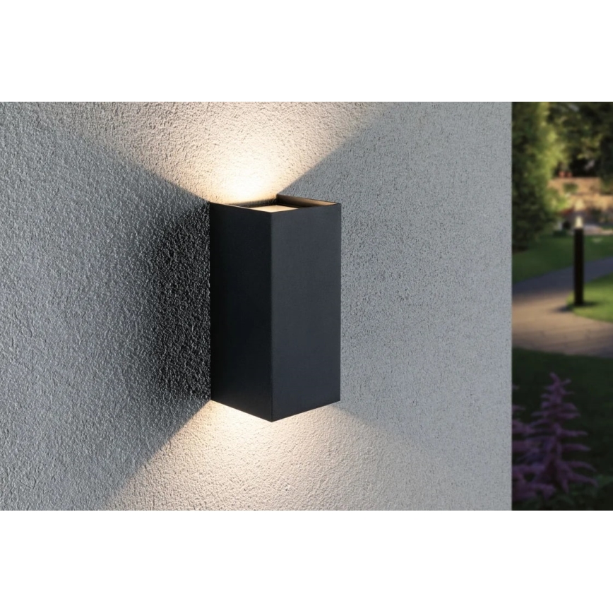 Paulmann 94325 - 2xLED/6,5W IP44 Spoljno zidno svetlo FLAME 230V