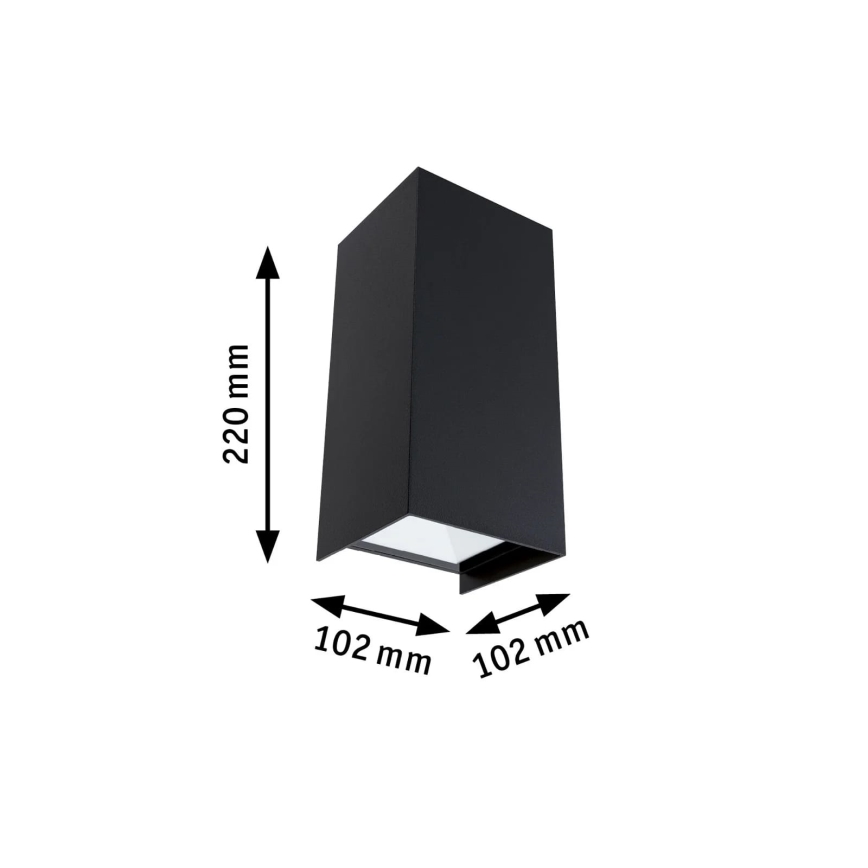 Paulmann 94325 - 2xLED/6,5W IP44 Spoljno zidno svetlo FLAME 230V
