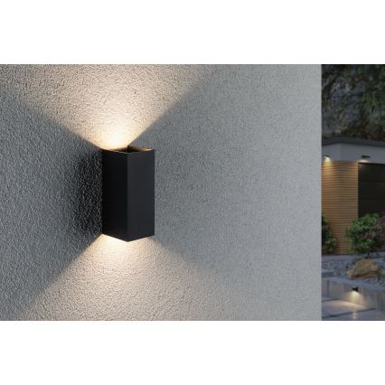 Paulmann 94326 - 2xLED/2,8W IP44 Spoljašnje zidno svetlo FLAME 230V