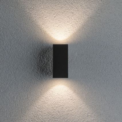 Paulmann 94328 - 2xLED/2,8W IP44 Spoljašnje zidno svetlo FLAME 230V antracit