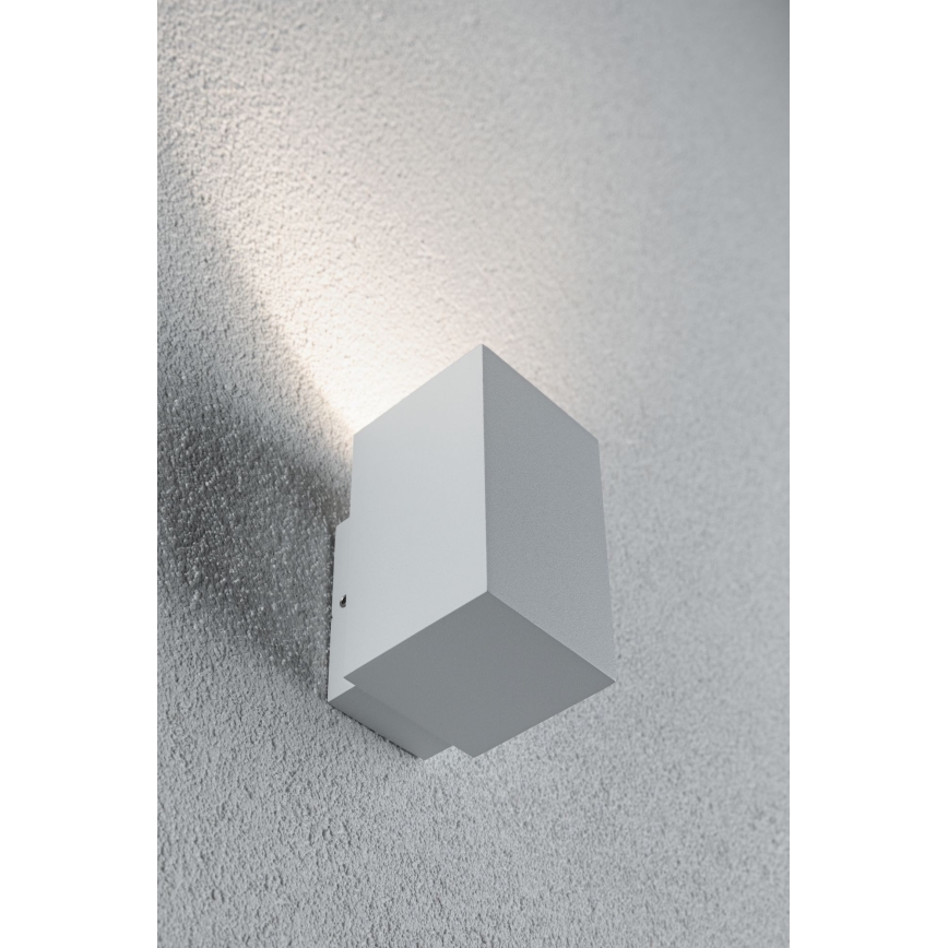 Paulmann 94329 - LED/3,8W IP44 Spoljašnje zidno svetlo FLAME 230V bela