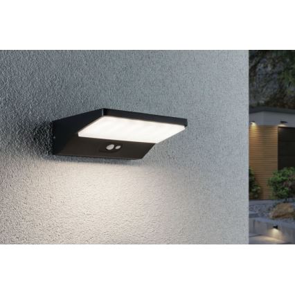 Paulmann 94333 - LED/7,4W IP44 Spoljašnja zidna svetiljka sa senzorom HOUSE 230V