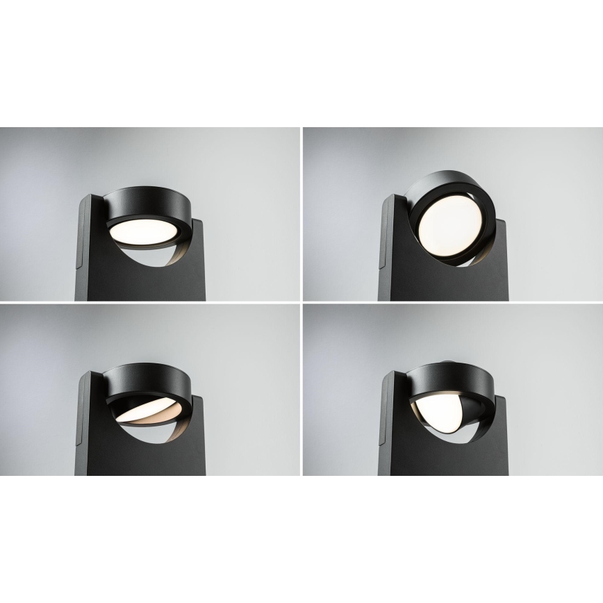 Paulmann 94406 - LED/8W IP44 Spoljašnje zidno svetlo SWIVEA 230V