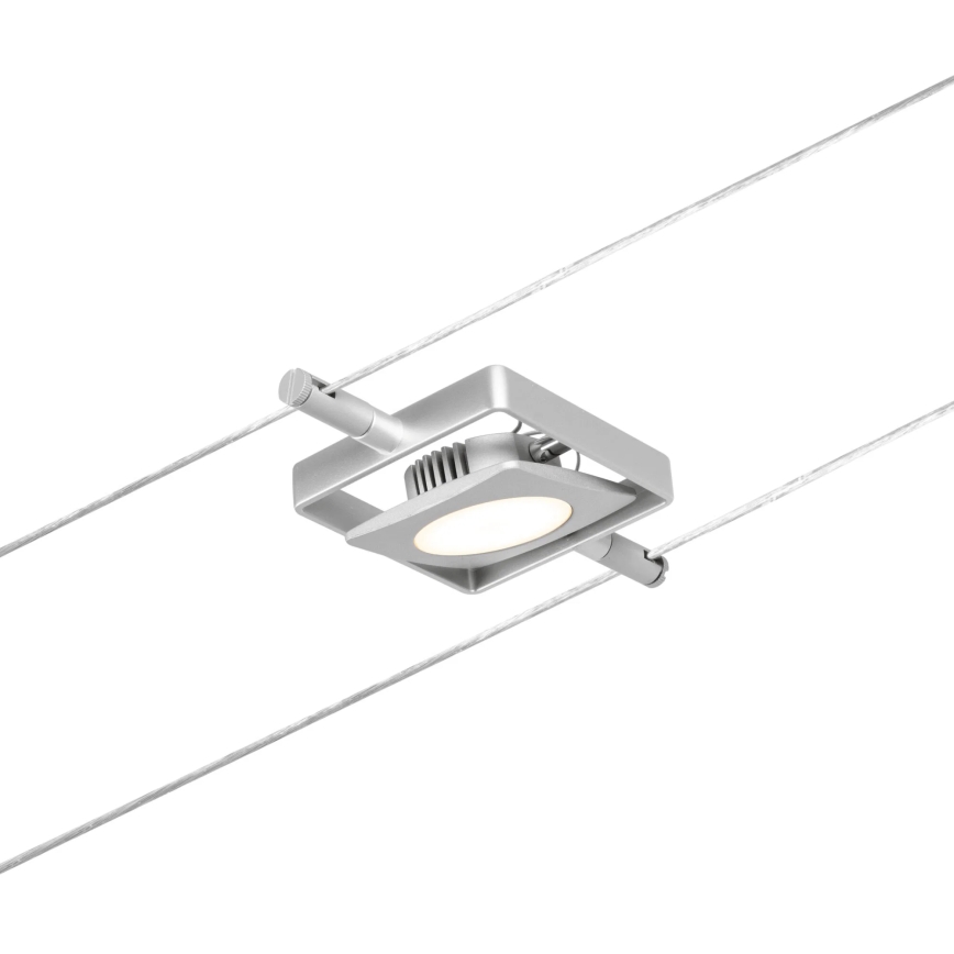 Paulmann 94420 - SET 5xLED/4,5W Kompletan kablovski sistem MAC 230V mat hrom