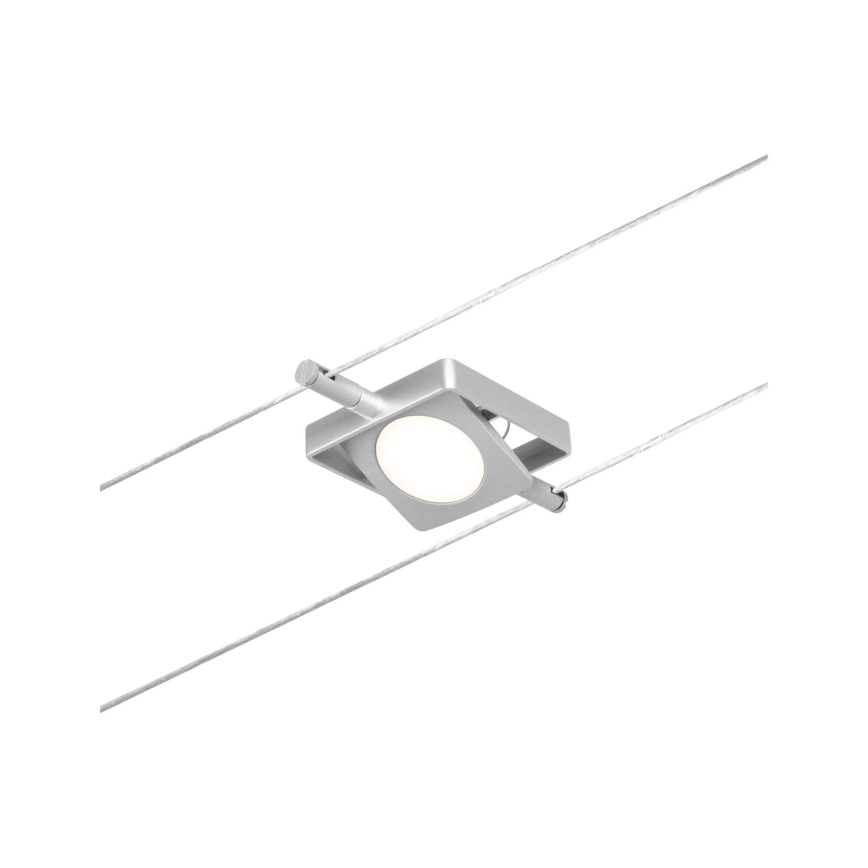 Paulmann 94420 - SET 5xLED/4,5W Kompletan kablovski sistem MAC 230V mat hrom