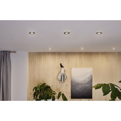 Paulmann 94472 - Komplet 3xLED/6W IP23 prigušiva ugradna svetiljka za kupatilo NOVA 230V