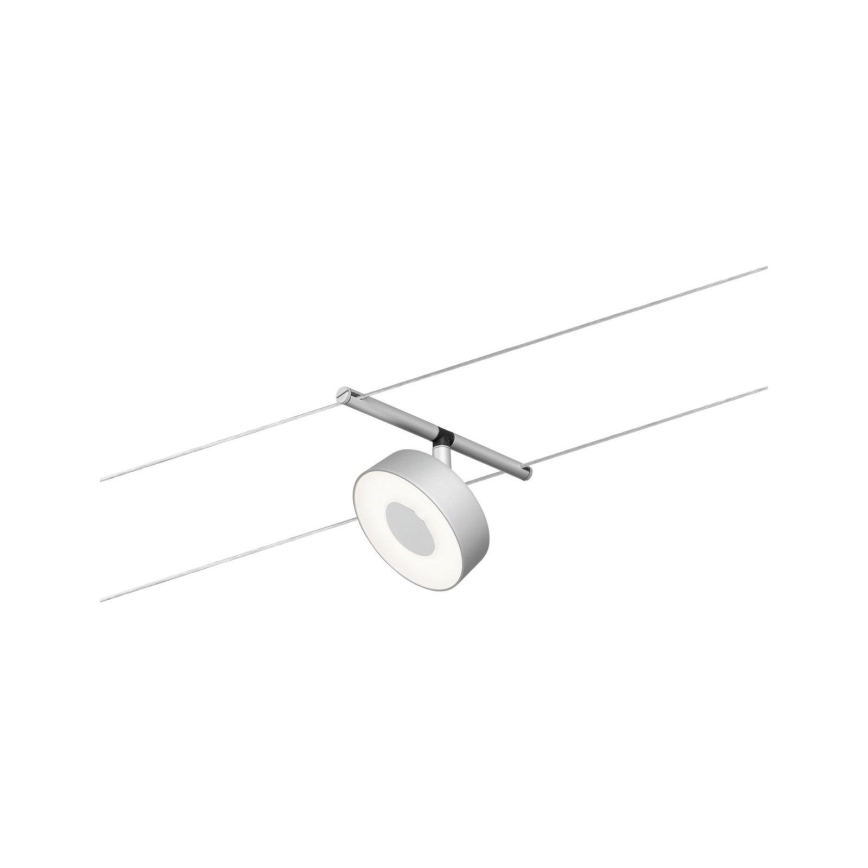 Paulmann 94475 - SET 5xLED/5W Kompletan kablovski sistem CIRCLE 230V matni hrom