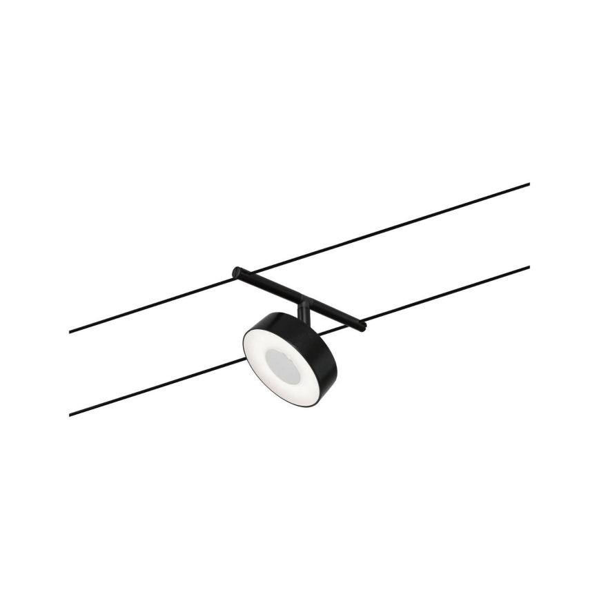 Paulmann 94479 - Kompletan sajlni sistem CIRCLE sa 5x LED/5W, 230V, crna