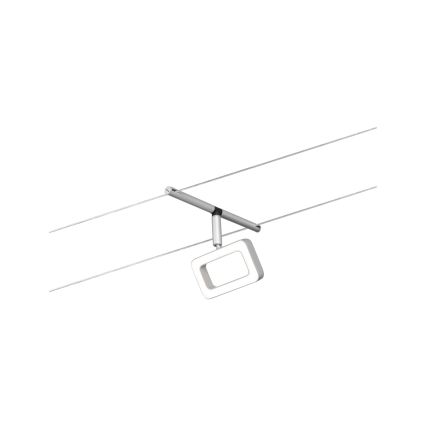 Paulmann 94481 - KOMPLET 5xLED/4,8W Spot za sajlni sistem FRAME 230V matni hrom