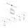 Paulmann 94483 - SET 5xLED/4,8W Kompletan kablovski sistem FRAME 230V bela