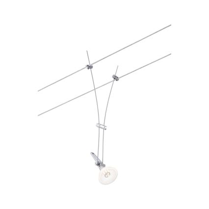 Paulmann 94487 - 1xGU5,3/50W Spot reflektor za sajlni sistem COMET, 230V, mat hrom