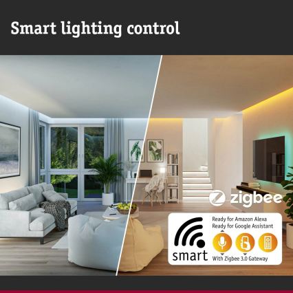 Paulmann 94515 - LED/8,5W IP44 Prigušiva spoljna svetiljka sa senzorom pokreta i sumraka PADEA 230V antracit
