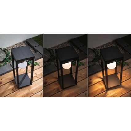 Paulmann 94573 - LED/5,5W IP44 Solarna lampa sa senzorom MARISOL 3,7V 2000 mAh