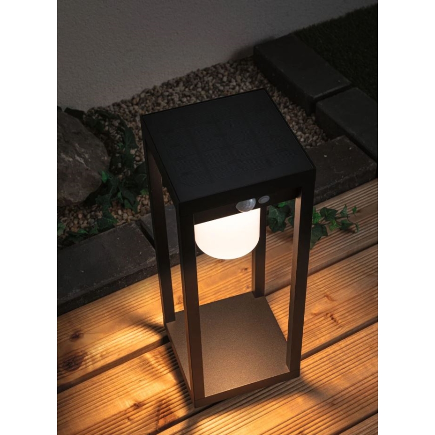 Paulmann 94573 - LED/5,5W IP44 Solarna lampa sa senzorom MARISOL 3,7V 2000 mAh