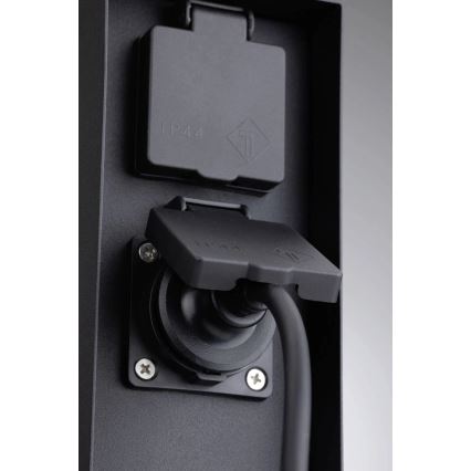 Paulmann 94657 - Spoljni stub sa utičnicama RIO 2Z SCHUKO 230V IP44