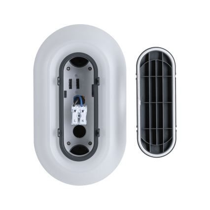 Paulmann 94957 - LED/18,5W IP65 prigušiva spoljna zidna svetiljka ELUNOR 230V 2200/3000/4000K antracit