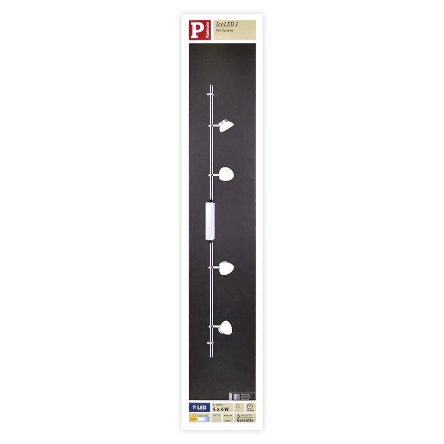 Paulmann 95194 - 4xLED/4W ugradna reflektorska svetiljka ICE 230V