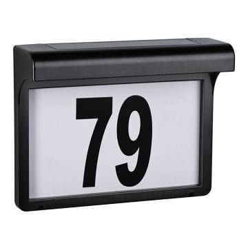 Paulmann 95388 - LED/0,05W IP44 Solarni kućni broj DAYTON 1,2V 600 mAh