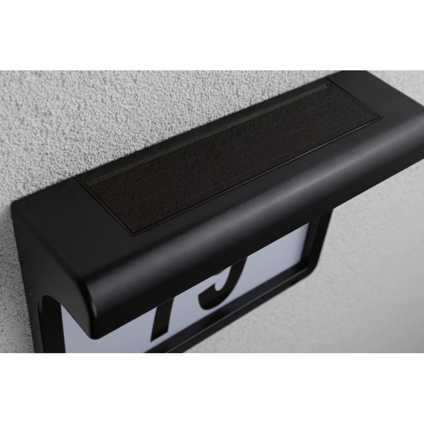 Paulmann 95388 - LED/0,05W IP44 Solarni kućni broj DAYTON 1,2V 600 mAh