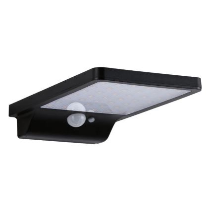 Paulmann 95393 - LED/4W IP44 prigušiva solarna zidna svetiljka sa senzorom SOLVEIG 3,7V 2000 mAh