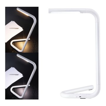Paulmann 95423 - LED/4,5W prigušiva dodirna stona lampa FLEXLINK 5V/USB 4400 mAh bela