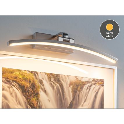 Paulmann 95557 - LED/8,5W Svetlo za slike BENTO 230V 40 cm mat hrom