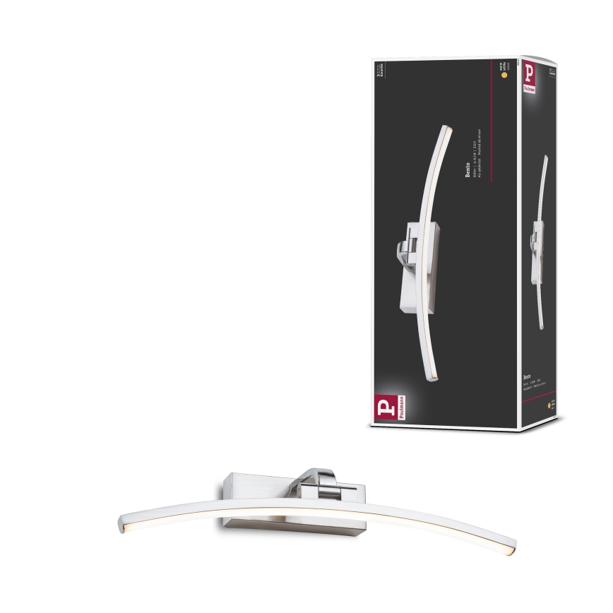 Paulmann 95558 - LED/10W Svetlo za slike BENTO 230V 50 cm matni hrom