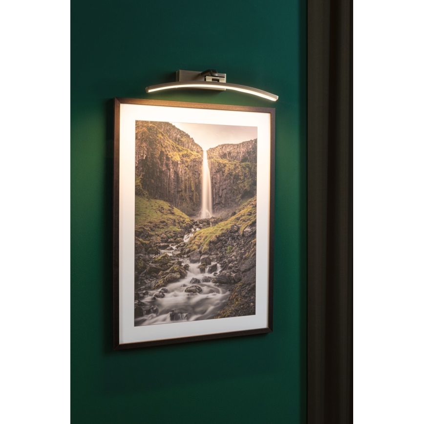 Paulmann 95560 - LED/8,5W svetlo za slike BENTO, 230 V, 40 cm, mesing