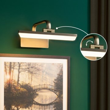 Paulmann 95568 - LED/6W Svetlo za slike RENAN 230V 30 cm mesing