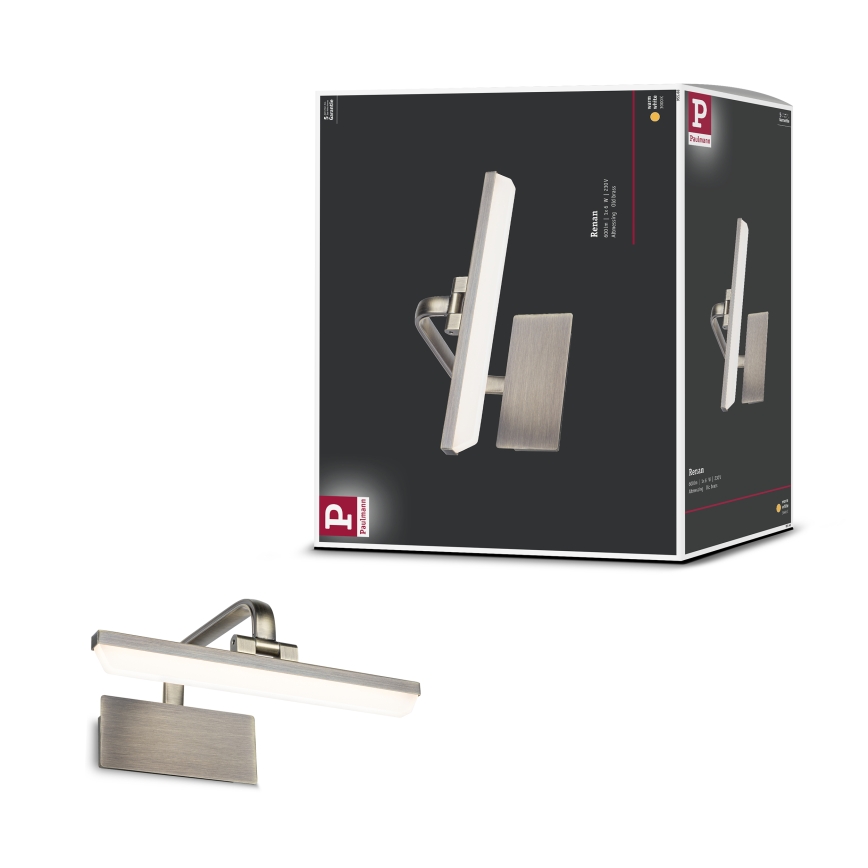 Paulmann 95568 - LED/6W Svetlo za slike RENAN 230V 30 cm mesing