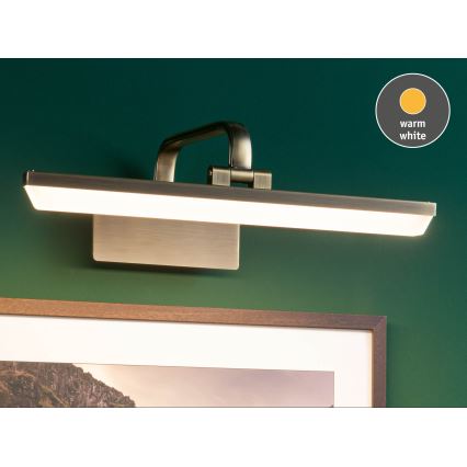 Paulmann 95569 - LED/9,5W Svetlo za slike RENAN 230V 40 cm mesing