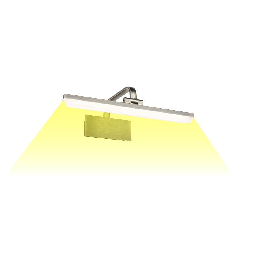Paulmann 95569 - LED/9,5W Svetlo za slike RENAN 230V 40 cm mesing