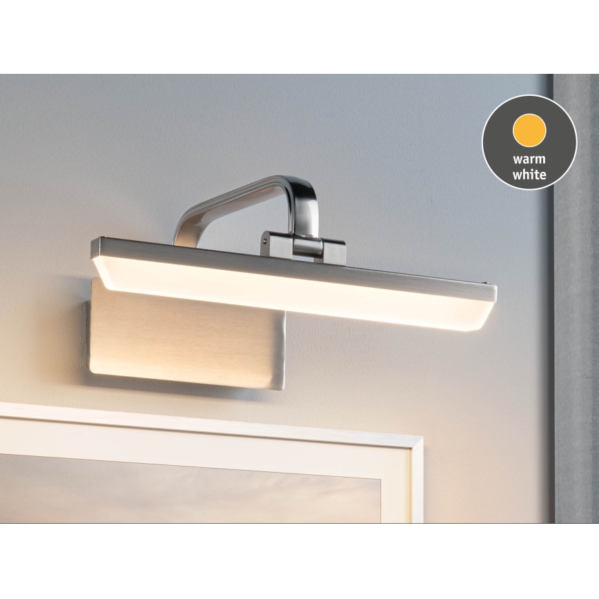 Paulmann 95571 - LED/6W Svetlo za slike RENAN 230V 30 cm mat hrom