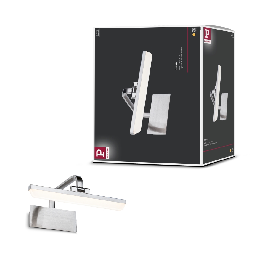 Paulmann 95571 - LED/6W Svetlo za slike RENAN 230V 30 cm mat hrom