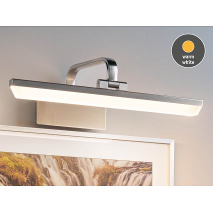 Paulmann 95572 - LED/9,5W Svetlo za slike RENAN 230V 40 cm mat hrom